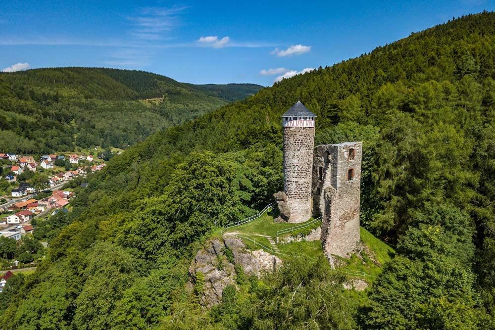 Ferienwohnung Rennsteigblick Viernau Экстерьер фото